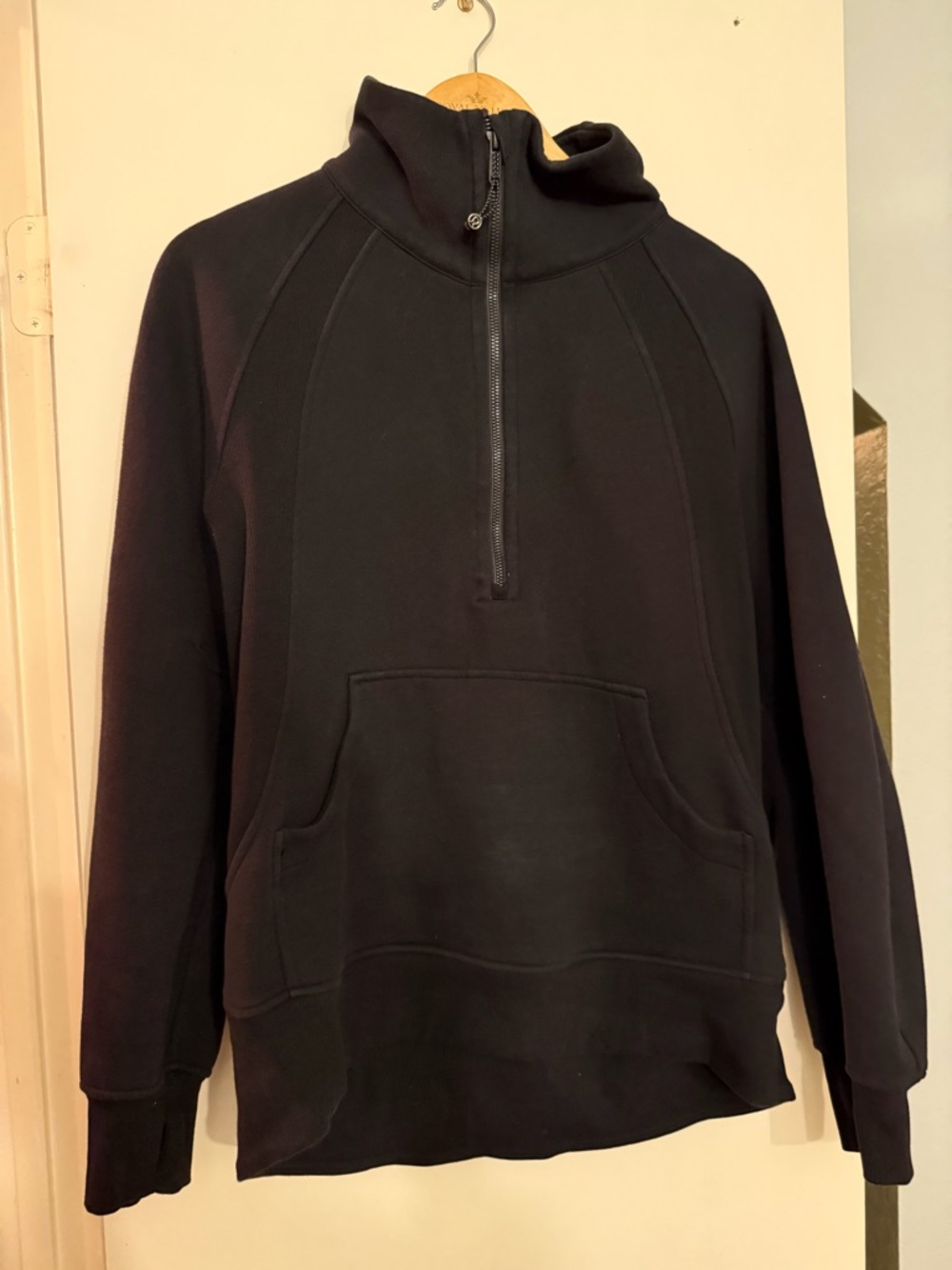Lululemon oversized sweater xs/s black